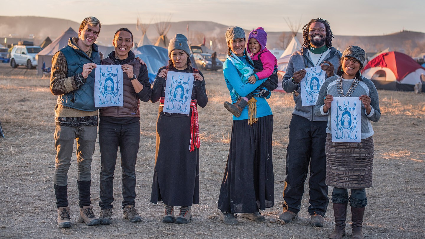 Alumni at Standing Rock