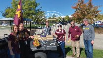 staff in Calvin gear