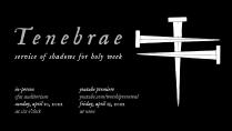 Tenebrae Worship