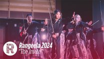 Calvin University's Rangeela 2024 The Invite graphic