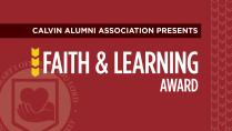 Faith & Learning Award Dinner with Prof. Q. Schultze