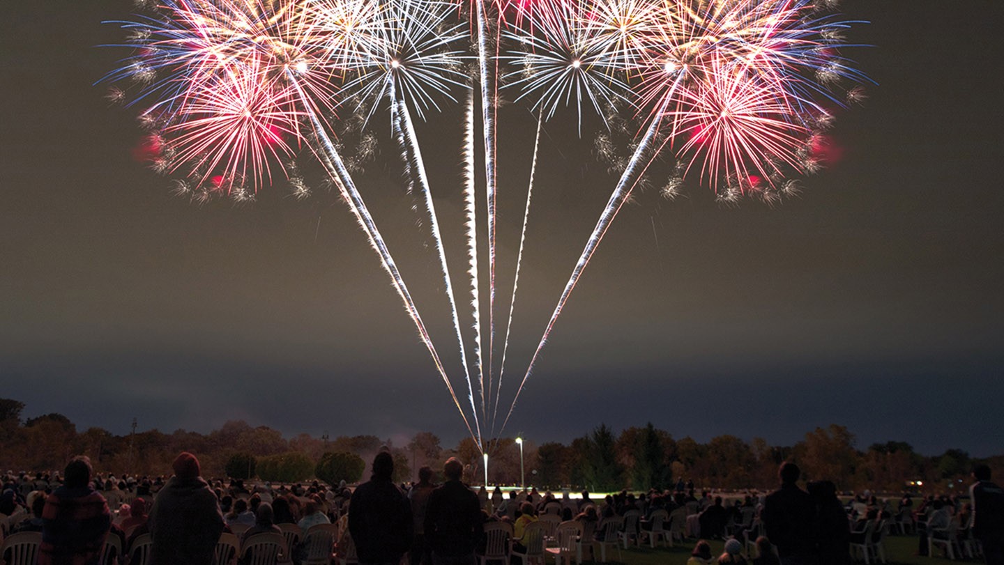 Homecoming: Fireworks, bed races, and the donut dash!