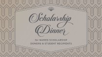 2018 Named Scholarship Dinner